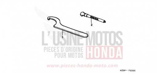 OUTILS CR250RW de 1998